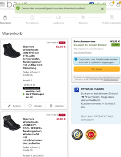 Top Notifications im Shop