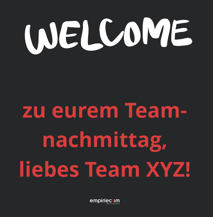 Willkommen