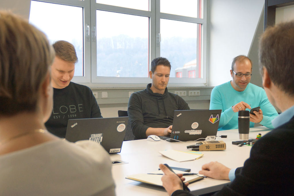 Team App at work